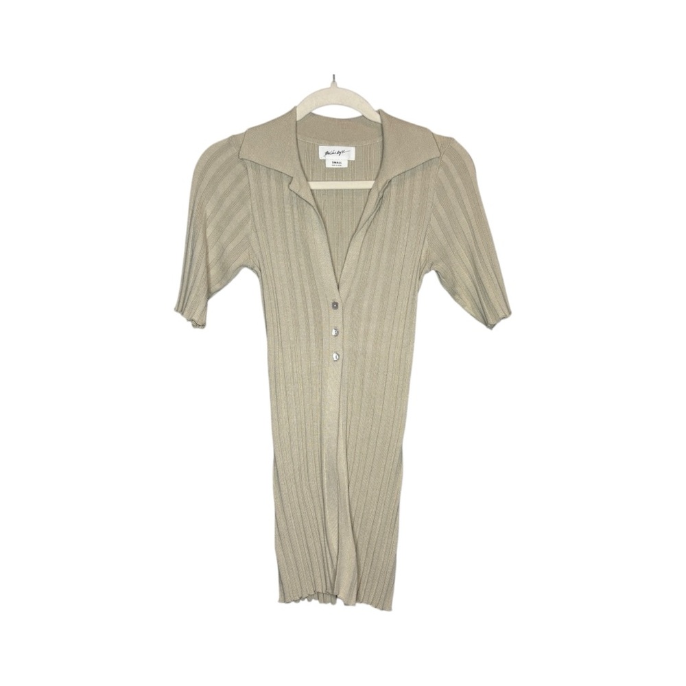The Line by K Daisy Cardigan and Pants Set Size S Sand - Picture 3 of 13